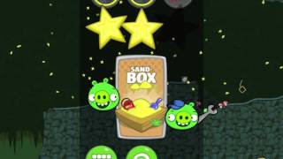 Bad Piggies  ANGRY BIRDS WAKE UP WHILE PIGGIES STEALING CRATE [upl. by Trawets]