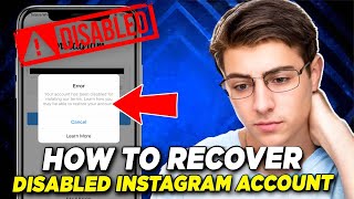 How To Recover DEACTIVATEDDISABLED Instagram Account in 2022 TUTORIAL [upl. by Neelyam]