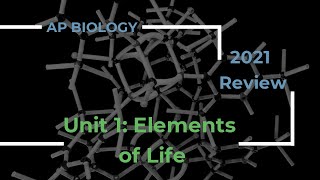 AP Biology Unit 1 Review [upl. by Yance800]