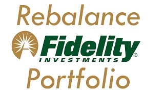 Fidelity Investments  How to Rebalance a Portfolio [upl. by Ednyl]