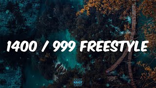 Trippie Redd  1400  999 Freestyle Lyrics [upl. by Noyek]