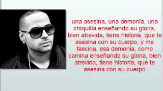 Cheka  Asesina LETRA REGGAETON COLOMBIA 2013 [upl. by Nauh787]