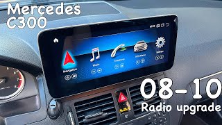 Mercedes C300 0810  Android Car Stereo  Plug amp Play  It Has Wireless CarPlay [upl. by Jacklin705]