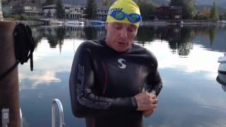 How to put on a Synergy Triathlon wetsuit [upl. by Aisile667]