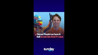 Oscar Piastri Reveals All About First F1 Win [upl. by Htelimay880]