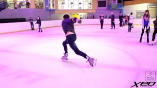 Entraînement de patinage  Freestyle Ice Skating Training [upl. by Borek345]