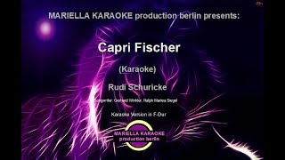 Rudi Schuricke Caprifischer Karaoke Version [upl. by Vas414]