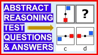 7 ABSTRACT REASONING TEST Questions amp Answers [upl. by Ariom]