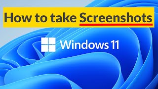 How to take screenshot in Windows 11 [upl. by Verney326]