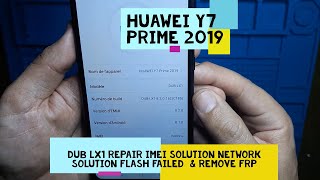 Huawei Y7 Prime 2019 DUBLX1 IMEI Repair With UMT Qcfire [upl. by Ylicis]