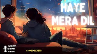 Haye Mera Dil  slowed Reverb Latest Punjabi Song 2025 [upl. by Onairpic]