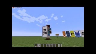 Comment faire une belle bannière dans minecraft [upl. by Annelg64]