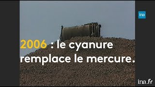 Le cyanure  la pollution des mines d’or  Franceinfo INA [upl. by Ashlan]