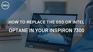 How to replace the M2 2280 Solid State Drive SSD or Intel Optane in your Inspiron 7300 and 7400 [upl. by Westfahl]