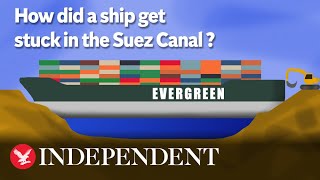 How did a ship get stuck in the Suez Canal [upl. by Sedda]