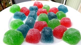 HOW TO MAKE GUMDROPS  HOMEMADE DIY RECIPE [upl. by Rayner]