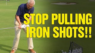 How To Fix Your Golf Swing Plane STOP PULLING IRON SHOTS [upl. by Eldred460]