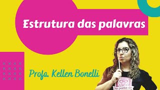 Estrutura das palavras vogal temática e desinências [upl. by Airelav356]