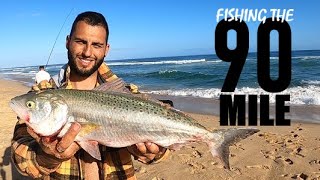 Surf FISHING the 90 MILE│Lakes Entrance Tyers [upl. by Ecnerolf]