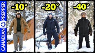 3 Levels of Cold Weather Clothing Cool Cold and Extreme [upl. by Felicio730]