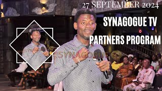 SYNAGOGUE TV PARTNERS PROGRAM27 SEPTEMBER 2024 [upl. by Pincince]