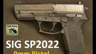 Sig SP2022 9mm Pistol [upl. by Cindee]