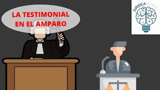 LA PRUEBA TESTIMONIAL EN AMPARO [upl. by Niarbo]