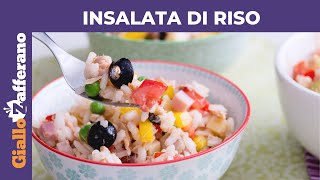 INSALATA DI RISO ricetta classica [upl. by Merideth]