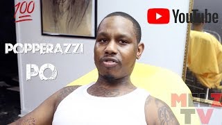 POPPERAZZI PO TALKS GETTING ROBBED IN BROOKLYN FOR HIS CHAINS IN THE PROJECTS [upl. by Rostand]