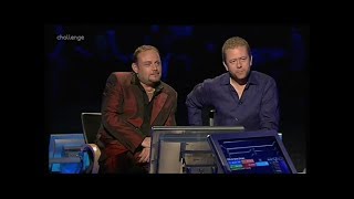 Celebrity WWTBAM UK  18th August 2007 12 [upl. by Bores139]