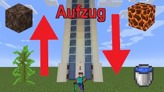 Schnellster Wasser Aufzug in Minecraft 120  121 Guide [upl. by Dracir]