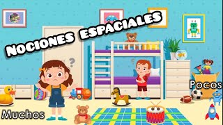 NOCIONES ESPACIALES para NIÑOS [upl. by Aubrey]