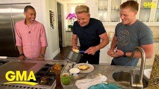 Gordon Ramsays perfect scrambled eggs tutorial  GMA Digital [upl. by Naved]