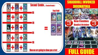 Yugioh Shaddoll Invoked Dogmatika Deck Combos Full Guide  Everything You Need To Know [upl. by Drannek943]