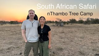 South African Safari  nThambo Tree Camp [upl. by Nahsad]