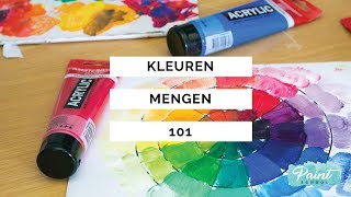 Kleuren mengen 101 [upl. by Flannery]