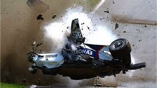 Robert Kubica Crash  Canada 2007 [upl. by Moshe]