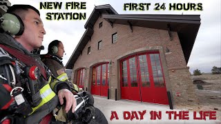 First 24 Hours in a New Fire Station  A Day in the Life [upl. by Allain]