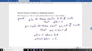 Linear Diophantine Equations [upl. by Malek]