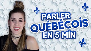 PARLER QUÉBÉCOIS EN 5 MINUTES  DENYZEE [upl. by Eterg]