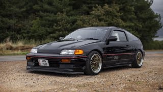 Exclusive JDM 1990 Honda CRX DOHC VTEC [upl. by Erleena]