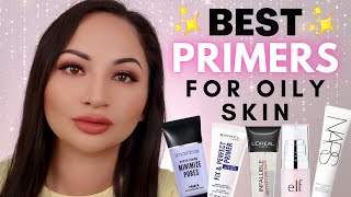 TOP 5 BEST PRIMERS for OILY SKIN  CONTROLS OIL amp SMOOTHS PORES  MAKEUP LASTS ALL DAY [upl. by Burr956]