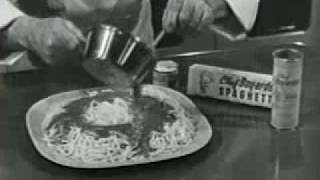 Chef Boyardee Spaghetti Dinner 1953 [upl. by Tallie348]