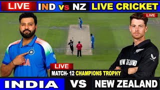 🔴Last 3 Over INDIA vs New Zealand LIVE [upl. by Snowman]