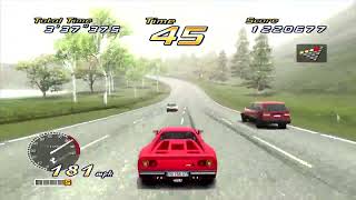 Outrun 2 Arcade Mode All Routes And Endings [upl. by Schindler208]