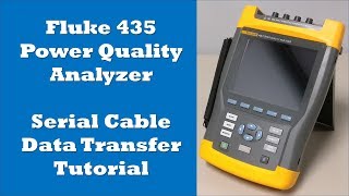 Fluke 435 Optical Serial Cable Data Transfer Tutorial [upl. by Kalinda]