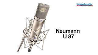 Neumann U 87 Condenser Microphone Overview  Sweetwater Sound [upl. by Rai]