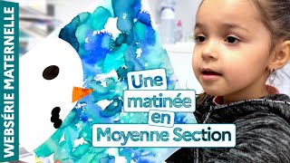 Maternelle  Une matinée en MOYENNE SECTION [upl. by Halil967]