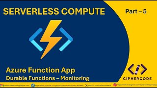 Durable Functions  Monitoring [upl. by Tomi]