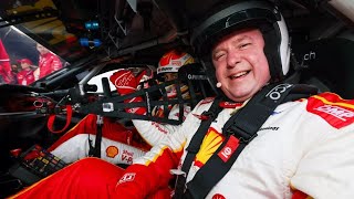 F1 Commentator  David Crofty Enjoys a Ride in a Nascar [upl. by Lola]